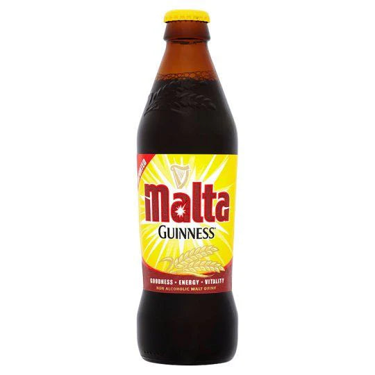 Guinness Malta pack of 6 - 11 oz per bottle