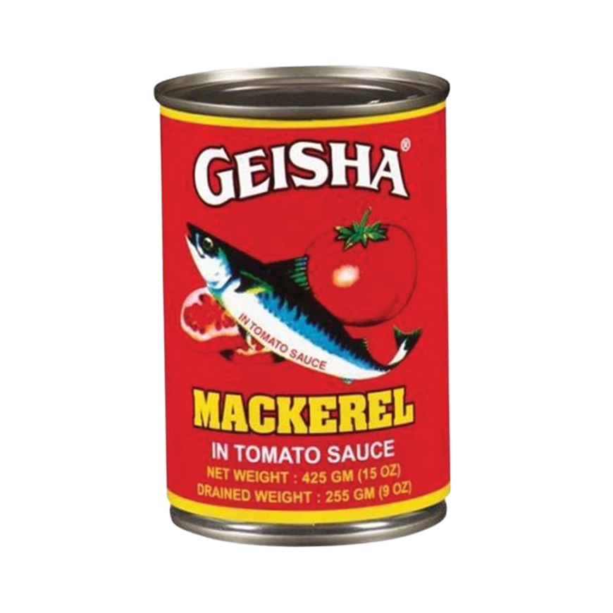 Geisha Mackerel In Tomato Sauce - 15 Oz