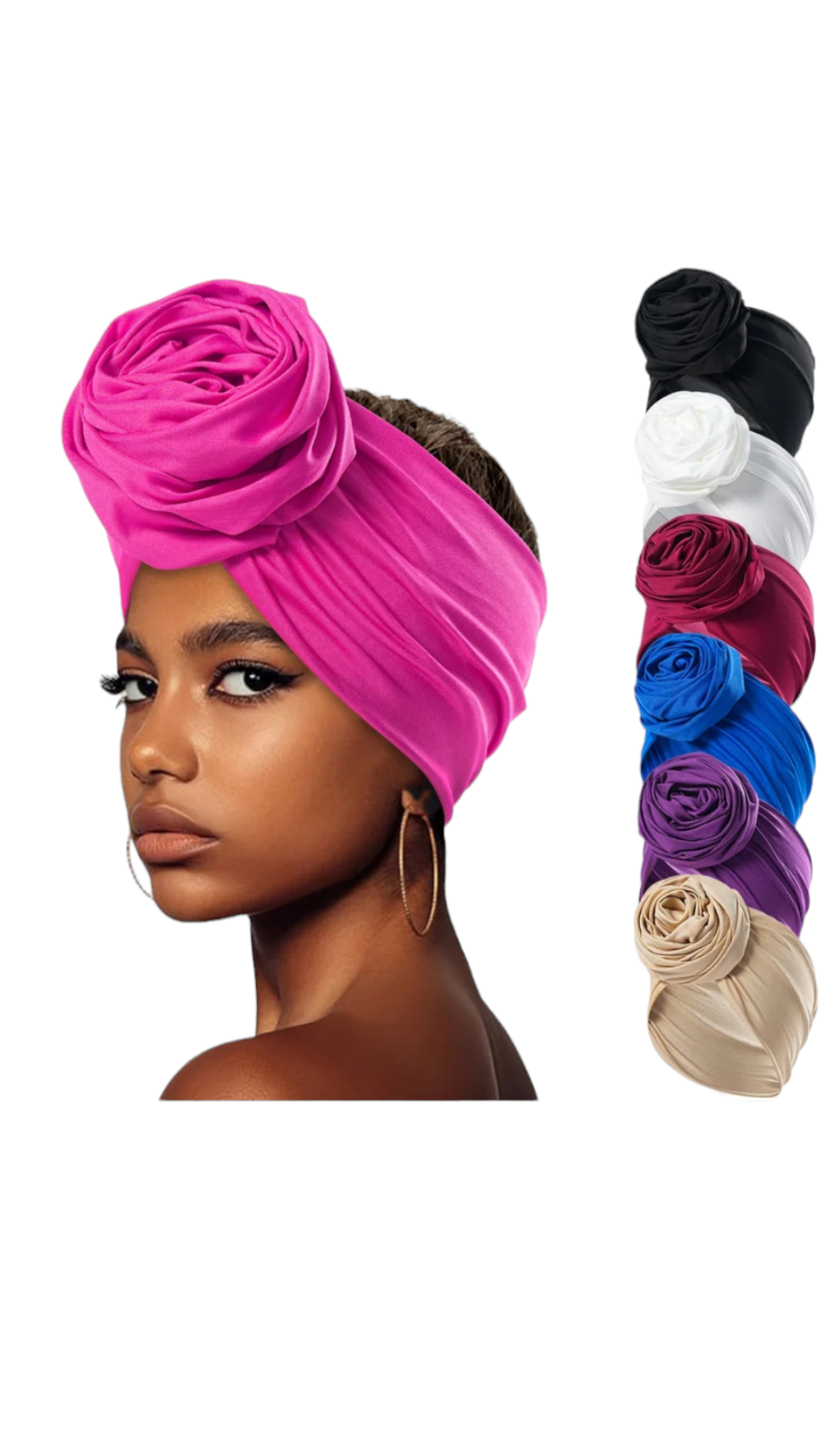 Fashion big flower headband