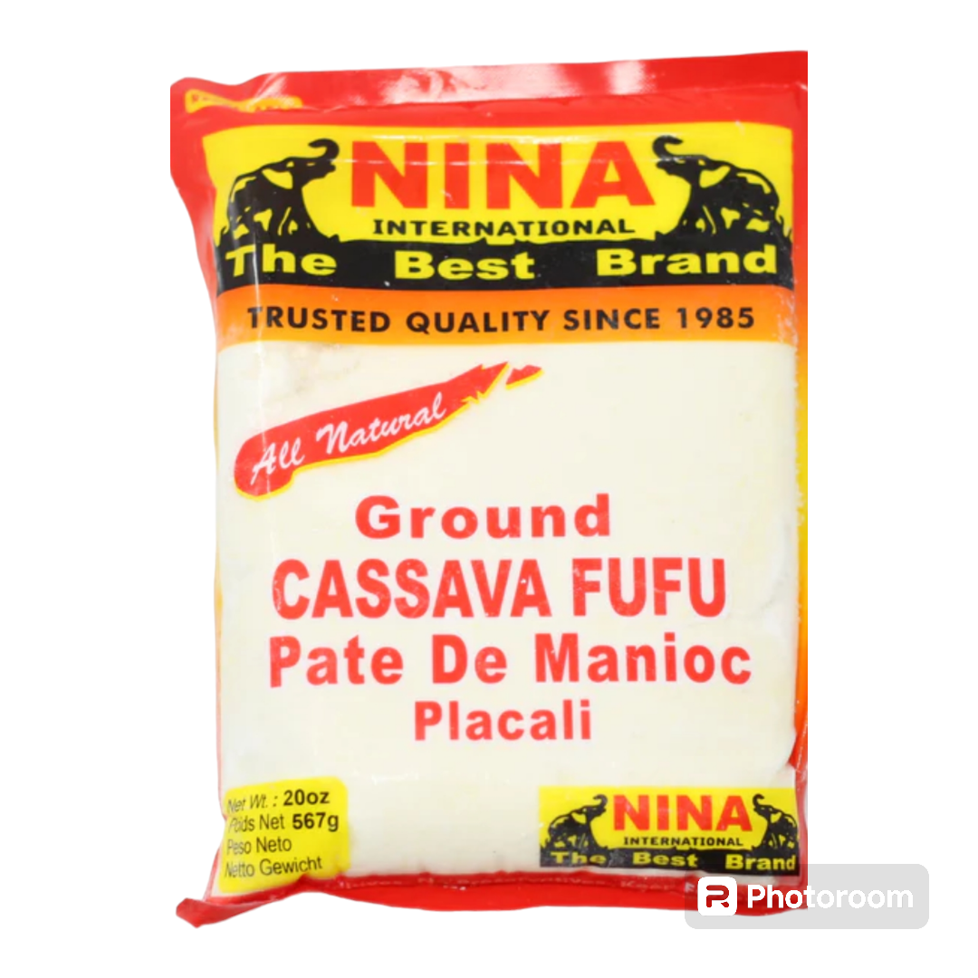 Cassava fufu